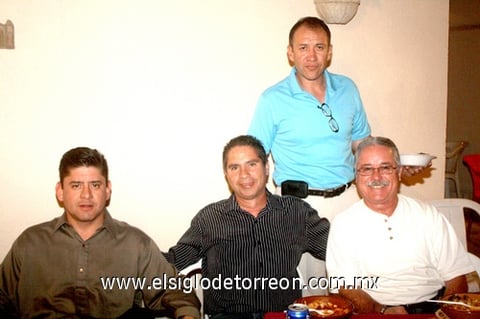 16042010 Roberto, Jesús, Esteban y Francisco.