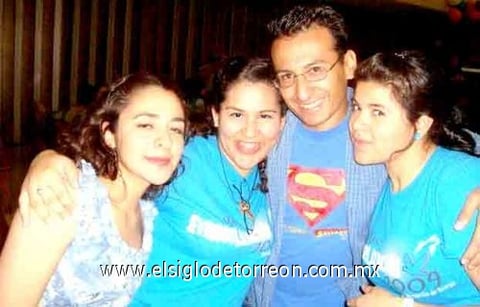 17042010 Lupita, Mar, George y Ros.