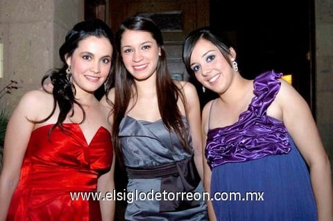 17042010 Ana Paulina Romo, Cynthia Madinaveitia y Tania Rodríguez. EL SIGLO DE TORREÓN/JESÚS HERNÁNDEZ