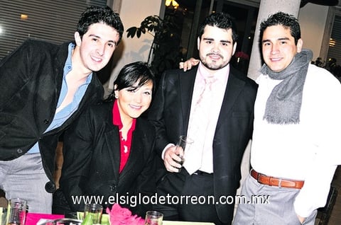 25042010 Daniel Ambriz, Ana Bonilla, Gerardo Abdo y Martín Villalobos.