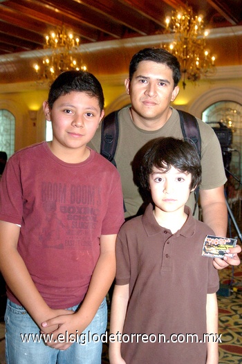 25042010  César Pérez, Aarón González y Manuel Cañedo. EL SIGLO DE TORREÓN/JESÚS HERNÁNDEZ