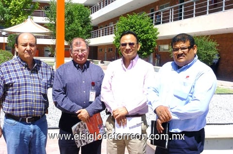 26042010 Fernando Alfaro, Juan de Dios Cervantes, Óscar Solórzano y Rodolfo Martínez.