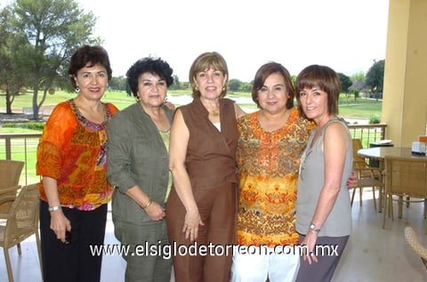 24042010 Lucy, Bertha, Licha, Gloria y Yolanda.
