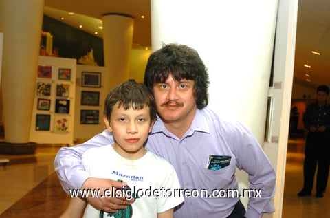 01052010 Roberto Jr. y Roberto Hernández.  EL SIGLO DE TORREÓN / ÉRICK SOTOMAYOR