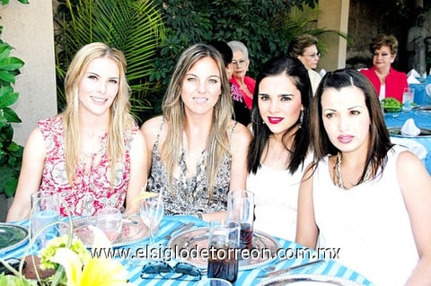 Sofía, Andrea, María Elvira y Anita.