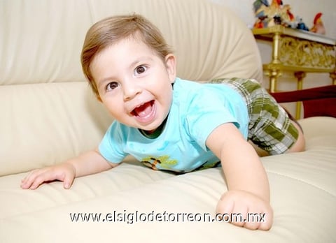 10052010 Rubén Menchaca Dempwaff celebró su primer año de vida ayer domingo nueve de mayo.