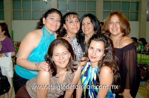 12052010 Ale Hernández, Sol Guerrero, Mary Barrios, Úrsula Badilla, Olivia de Escárcega y Patty  Badilla de Mena.  EL SIGLO DE TORREÓN / PERLA GARCÍA ESTRADA
