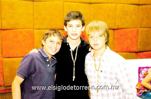 08052010 Andrés Sada, Ricardo Peña y Ricardo Barrios.