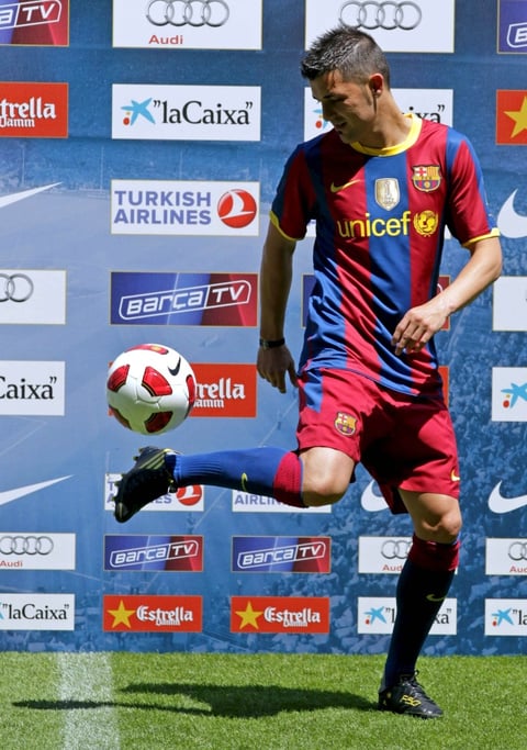 El club azulgrana presentó el nuevo diseño de la camiseta elaborada por la firma Nike.