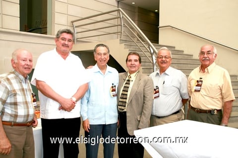 26052010 Rodolfo Kempke, Homero del Bosque, Gonzalo Fernández y Guillermo Cantú.