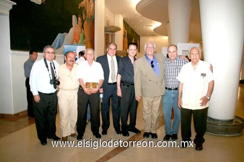 26052010 Gerardo Salcido, Héctor Raúl Avendaño, José Zarzar, Ricardo Murra, Jacobo Zarzar,  Augusto Peña, Antonio Murra y Rafael Saavedra.