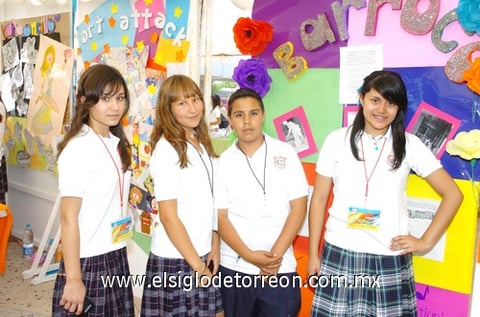 02062010 Ale Muñoz, Lucy Noyola, Francisco Luna y Diana Vargas.