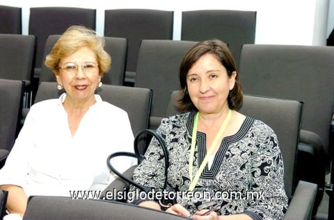 02062010 Aurora Máynez y Lili de la Peña.