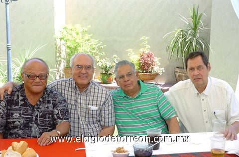 06062010 José, Antonio, Enrique y Alfonso.  EL SIGLO DE TORREÓN / ÉRICK SOTOMAYOR