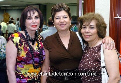 13062010 Martha Orduña, Ana Rendón y Josefina Fernández.