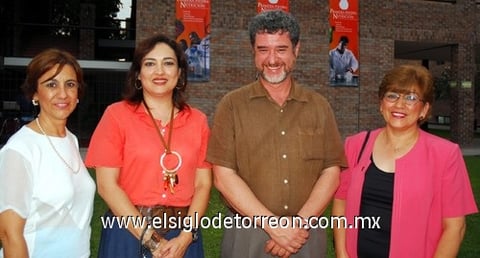 13062010 Dora Gómez, Zarde Seáñez, Sergio Garza y Graciela Pérez. EL SIGLO DE TORREÓN / CRISTINA CARRILLO
