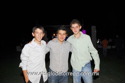 19062010 Gabriel Salcedo, Diego Recio y Héctor Buendía. EL SIGLO DE TORREÓN / CRISTINA CARRILLO