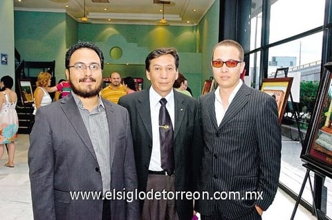 21062010 Josué Nuño, Roberto Ceniceros y Miguel Talamantes.