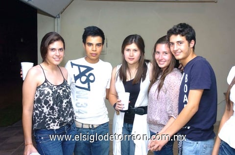 27062010 Invitados. Martha, Gerardo, Andrea, Danna y Llamas.