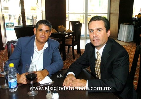Ciro Mario Zarzosa y Carlos González.