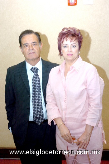 Francisco Olvera e Isela Caballero.