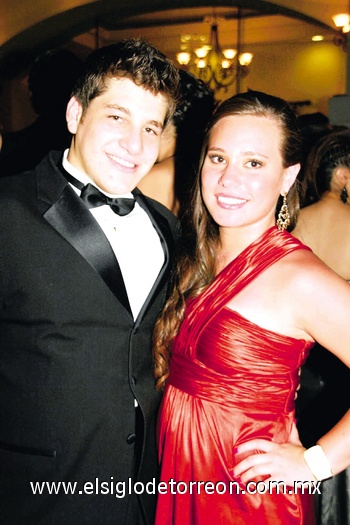 Alejandro Campos y Bárbara Revuelta.