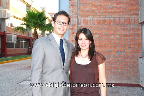 Enrique García y María Fernanda Granados.