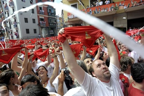 Son nueve días de fiesta en la ciudad de Pamplona.