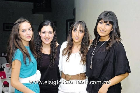 07072010 Andrea, Daniela, Ivanna y Sofía.
