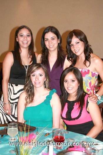 07072010 Ema Ponce, Jésica Pacheco, Karla Gurrola, Maribel Triana y Flavia Andión.