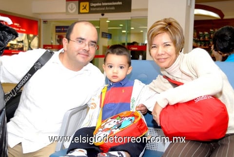 10072010 Cancún. Familia Aguirre Miranda.
