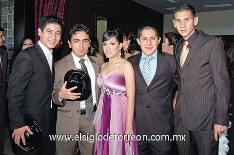 11072010 Luis Alfredo Medina, Raúl Rodríguez, Isai Garibay, Elías Núñez y Sergio Martínez.