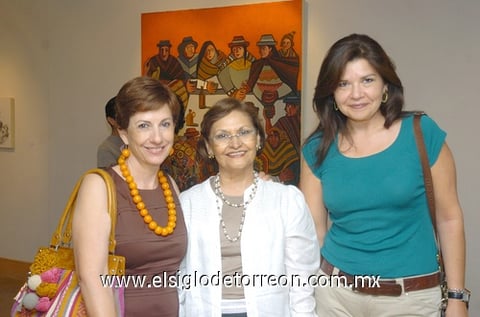 12072010 Monserrat Farrús, Claudia Máynez y Lourdes Bernal.