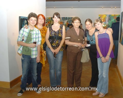 12072010 Xander de Vries, Liliana Fischer, Ana Cuevas, María Cristina Arriaga, Patty González e Isabella de Vries.