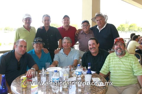 14072010 Antonio Jayme, Hugo Lozano, Ignacio Obeso, Jorge Cepeda, José Borbolla, Alberto Martínez, Luis Ávila, Enrique Menéndez, Jesús Peña y Antonio Gutiérrez.