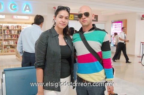 14072010 Guadalajara. Adriana Gallegos recibe a Alejandro Fournier.