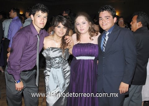 15072010 Ricardo Frías, Wendy Pérez, Estefanía Rojas y Christian Sotomayor.  EL SIGLO DE TORREÓN / RAMÓN SOTOMAYOR C.