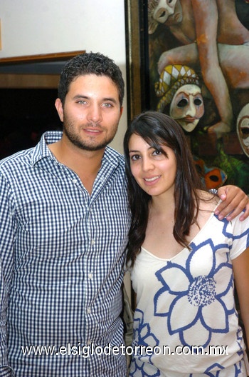 16072010 Marco Fortal y Gabriela Dorantes.