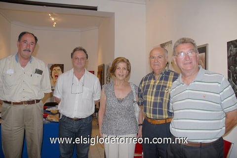 22072010 Eduardo José Moye Arrivillaga, Yves Maydat,  Jossie R. de Iriarte, Romualdo Segovia y Jean Alarez.