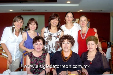 30072010 Lucha, Lety, Carmelita, Pily, Tensy, Gloria, Sonia y Paty. EL SIGLO DE TORREÓN / JESÚS HERNÁNDEZ