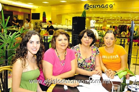 01082010 Sandra, Karina, Mary, Claudia, Karina e Isabel.