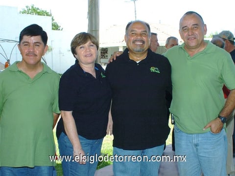 08082010 Óscar, Laura, Chacho e Ismael.