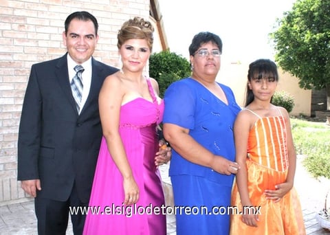 08082010 Carlos Cuevas, Martha López, Ángeles Martínez y Karla Arredondo.