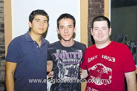 15082010 Jesús Arguijo, Salvador Jalife y Carlos Carrillo.
