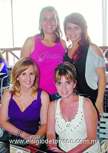 15082010 Susana, Malule, Rocío y Silvia.