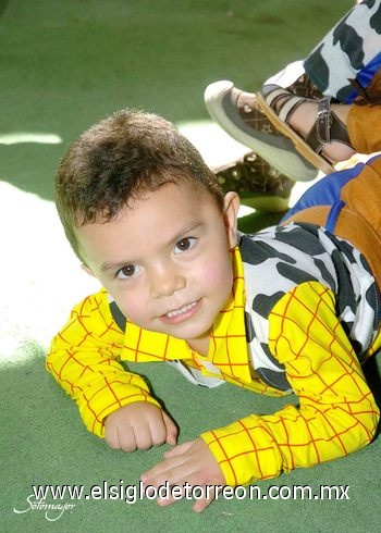 15082010 Luis Ángel Ramos Contreras celebró sus tres añitos de vida.