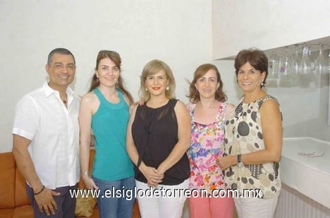 15082010 Gerardo Galindo, Pilar Aguirre, Roxana Torre, Susana Villegas y Elsa Anaya.