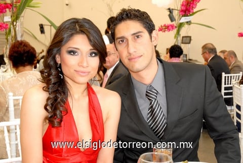 Tania de la Cruz y José Ramírez.