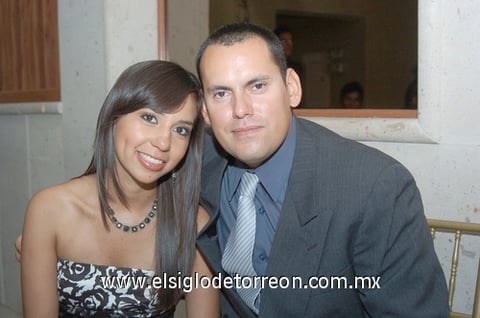 18082010 De gala. Karla Velásquez y Josué Herrera.