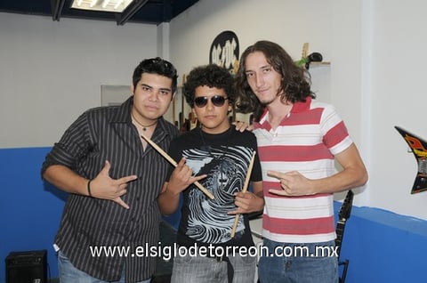 21082010 Eduardo Zárate, Jaime Muñoz y Alejandro Pereyra.